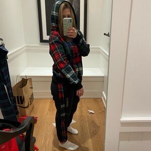 Polo Ralph Lauren holiday plaid jogger set